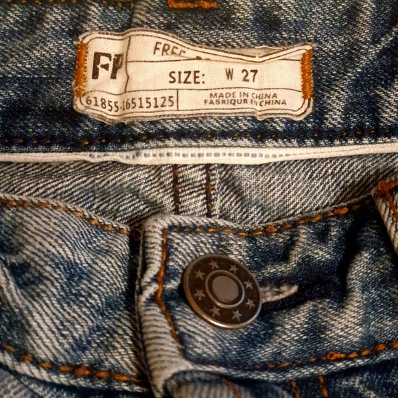 Free People Rock Denim Uptown Cutoff Shorts - Picture 5 of 12